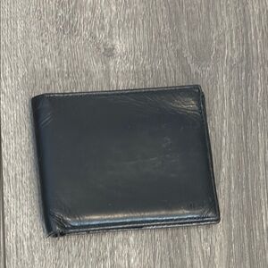 Black Leather BMW Wallet